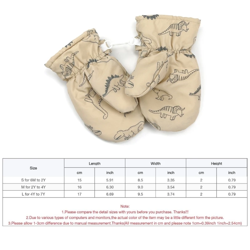 Children Winter Rabbit Gloves Baby Girls Waterproof Snow Gloves Windproof Kids Boy Thick Warm Ski Mittens Shower Gift 6
