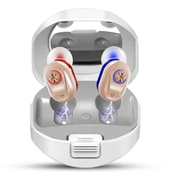 Hearing aid for the elderly, rechargeable, invisible, adjustable volume and noise reduction (four colors optional) 1