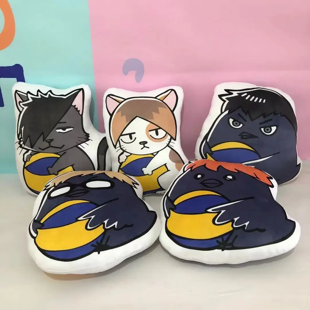 

10/40 см Haikyuu! Серия животных, кошка Kenma Kozume Tobio Kageyama Shoyo Hinata Kawaii, куклы, игрушки, украшение для спальни
