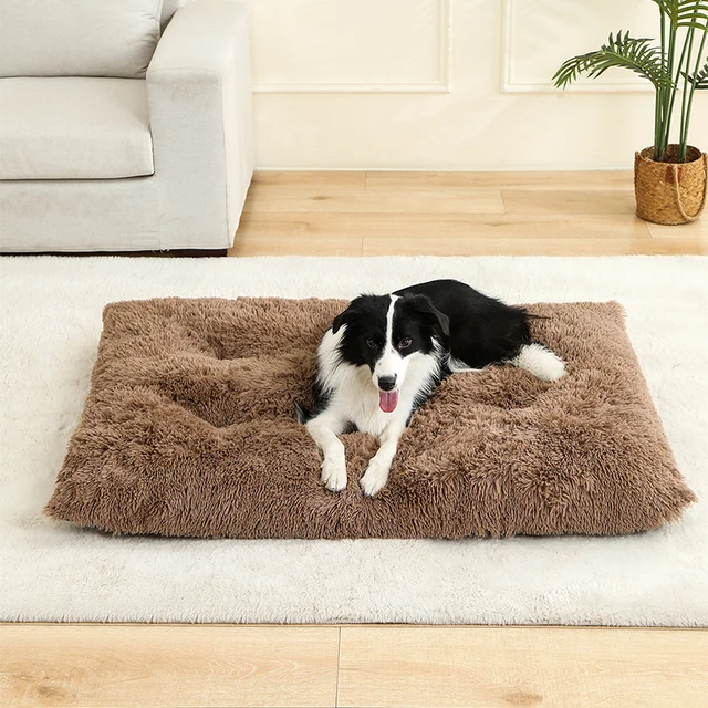 Soft Dog Beds House Soft Long Plush Best Pet Dog Bed For Dogs Basket Pet Products Cushion Cat Bed Cat Mat Animals Sleeping Sofa