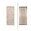 Garden Fencing Trellis Gates  Courtyard Aluminium Laser Cut Gates Perforated Garden Gates Decorative Aluminum Fence 1