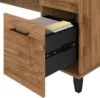 Bush Furniture Somerset 72W Office Desk with Drawers and Storage in Fresh Walnut | Large Wooden Computer Table for Home Office W 6