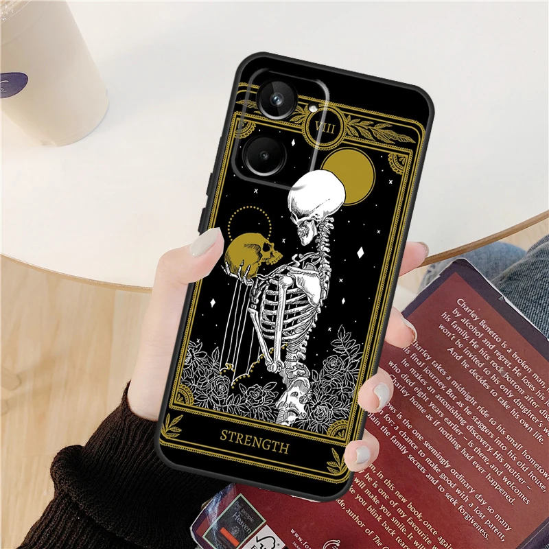 Mystical Death Tarot Cat Phone Case