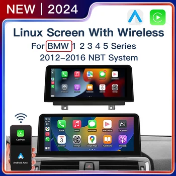 Wireless Carplay Android Auto Car monitor Multimediale per BMW1 2 3 4 5 Serie F10/F11/F20/F21/F30/F31/F32/F33/F34/F36 NBT Sistema