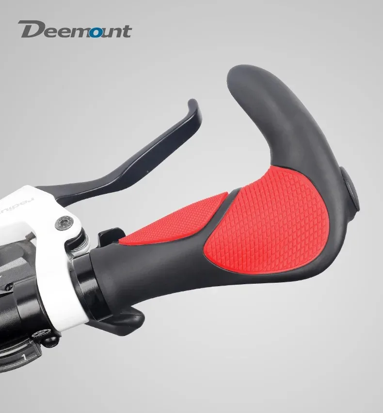 Description Picture 2 of itemBicycle Grip Handlebar End Cap Aluminium Alloy Lock Mountain Handle Bar Grip Bike Anti-Skid Rubber Bicycle Skid-Proof Grips Part