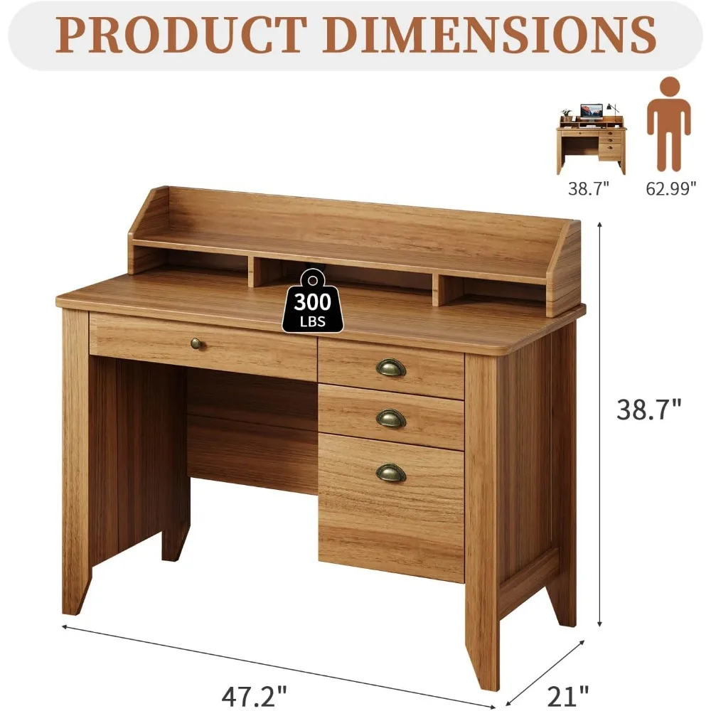Ljustra Desk Side View