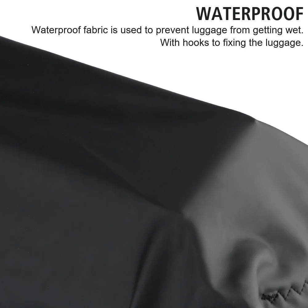 Waterproof Elastic Mesh Pocket Protable Motorcycle Luggage Net Helmet Cover Motorcycle Accessories Outdoor Riding Cargo Net