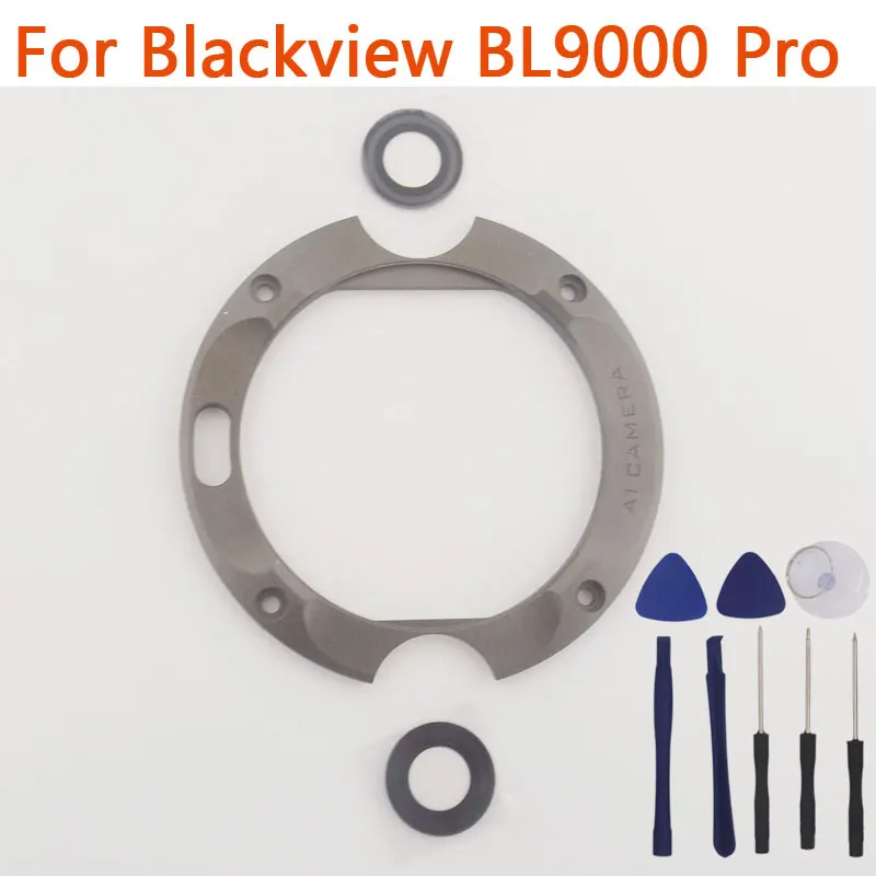 Premium Back Camera Metal Decoration with Rear Camera Lens - Blackview BL9000 Pro