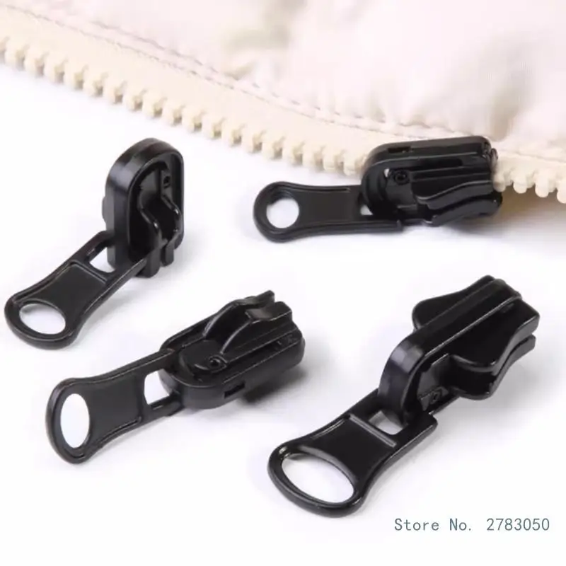 10pcs Removable Zippers Pullers #3 #5 #8 Zippers Sliders Replacement for Backpacks Jackets Boot Handbag Jeans
