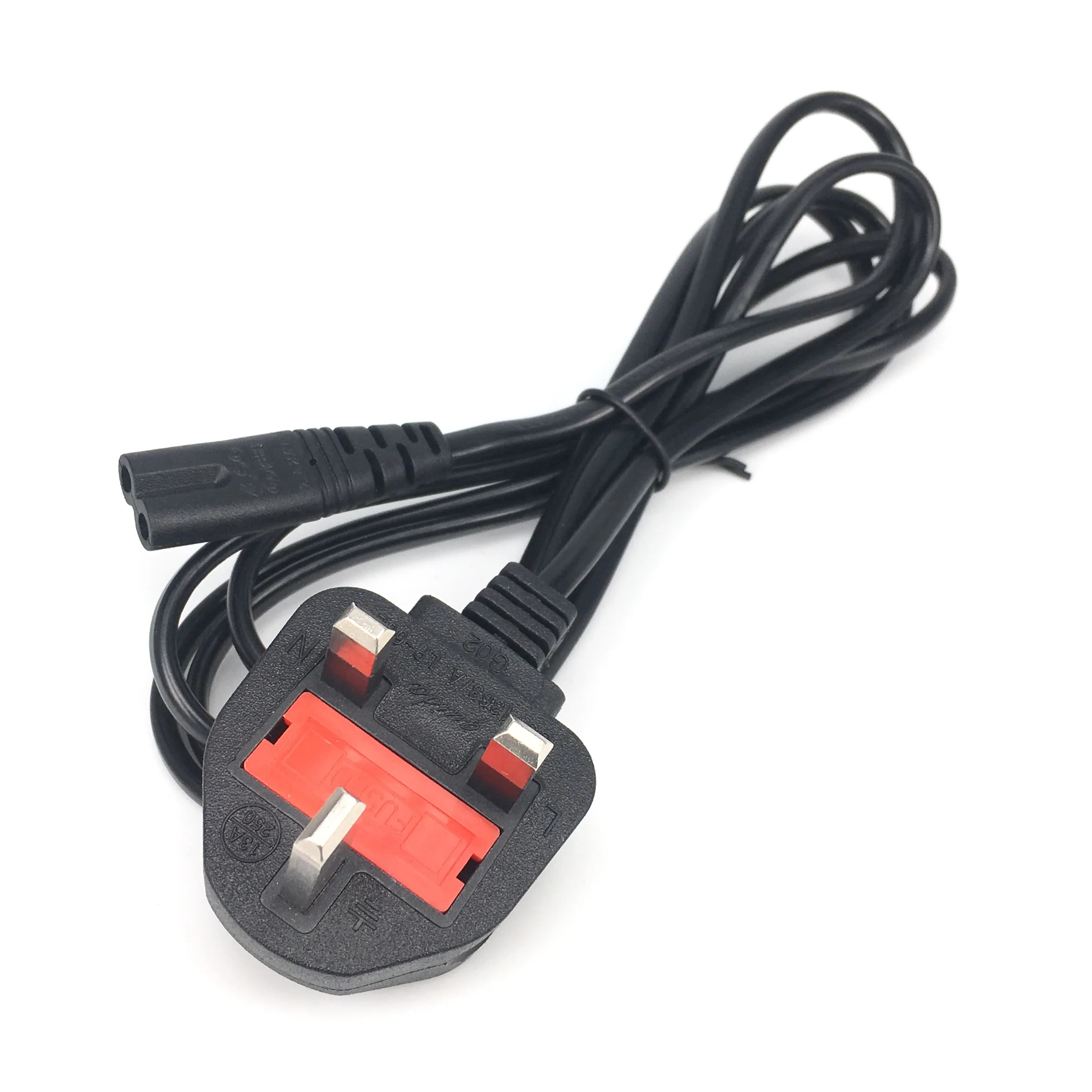 Universal Electric Power Cable - 1.5M, 250V, 2.5A - EU/US/UK Plug Options