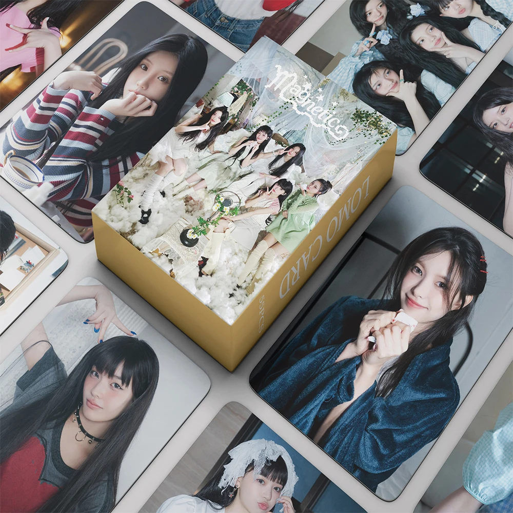 55 pz/set KPOP ILLIT Lomo Cards photocard Album Girls Group Fans Collection cartoline regalo Photo Card Fan gifts