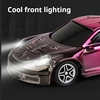 New Product Selling 1:43 Mini Size Rc Car Gold Plated With Lights Remote Control Racing Cars Model Charging Boys Toys For Child 4