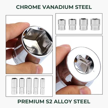 72 Teeth 151/216PCS Professional Auto Repair Tool Set, Home Hardware Hand Tool Set, Auto Repair Set Tool Box Best Gift for Fathe 2