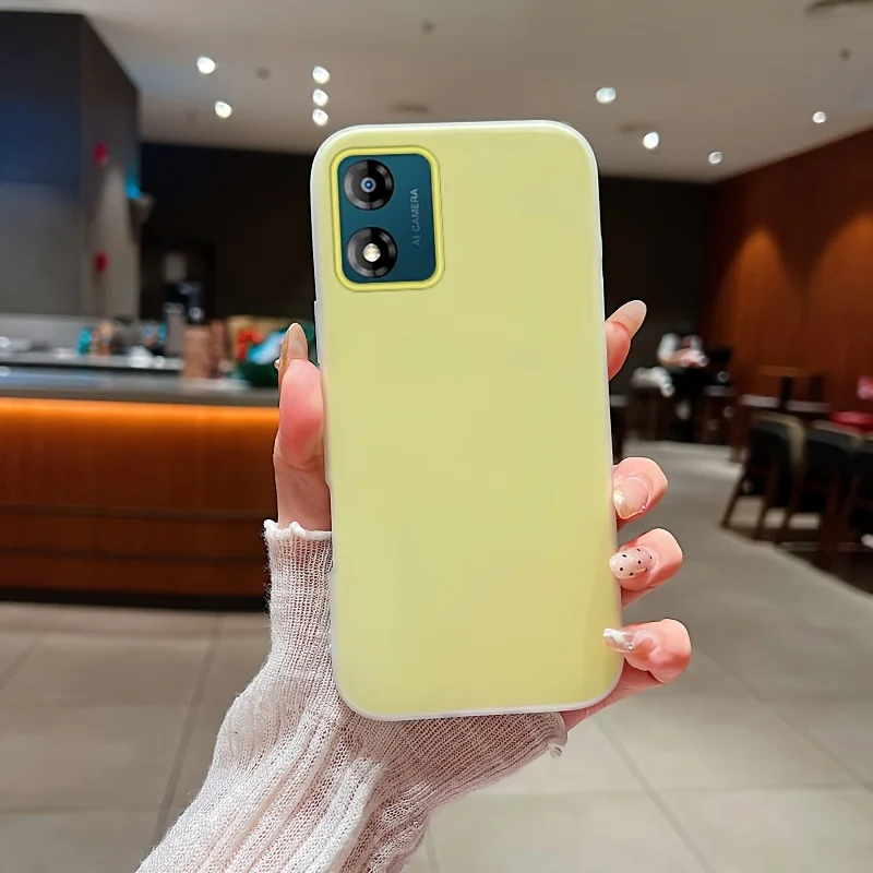 Dual-Function Jelly Phone Case - Soft Silicone Candy Color Back Cover