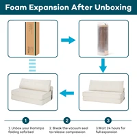 Многофункциональный складной диван-кровать размера «queen-size» с подушкой, складной матрас с поддержкой спины, напольный диван для домашнего офиса — изображение 5