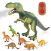 Remote Control Dinosaur Toy Spray Walking Tyrannosaurus Rex Roaring LED Light Children Dinosaur Toy Boy Girl Birthday Gift 6