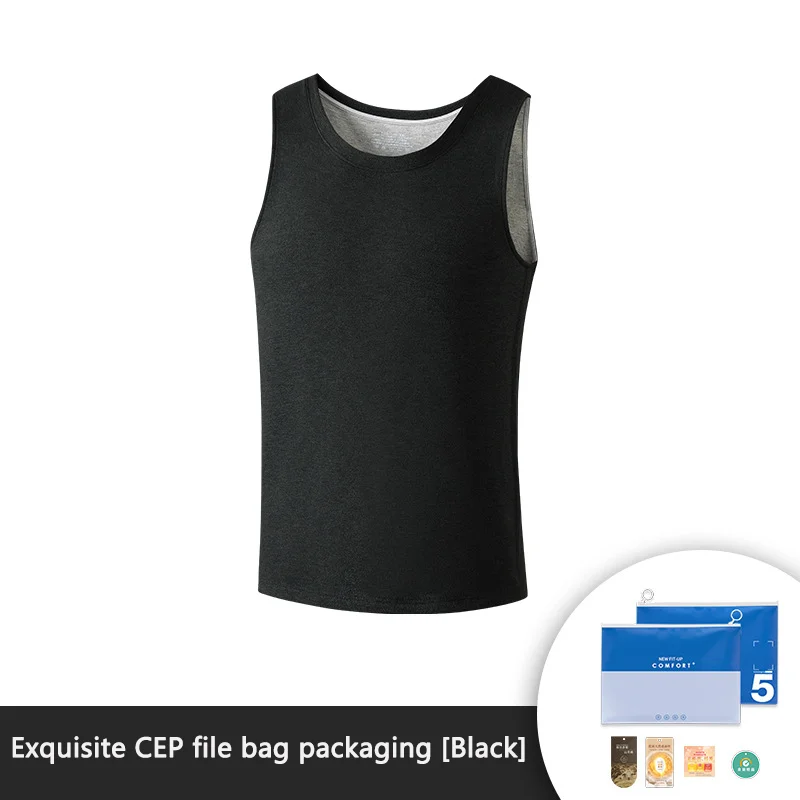 Winter Men's Thermal Underwear Cashmere Warm Comfortable Soft Clothes Thermal Underwear For Men Autumn Winter Thicker Warm Vest 6