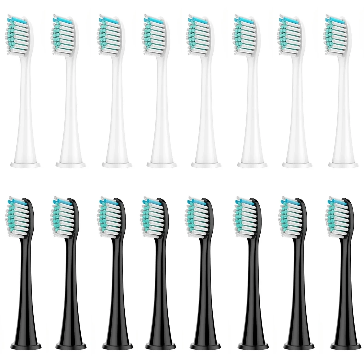 Premium Replacement Brush Heads - Set of 8 for Electric Toothbrushes