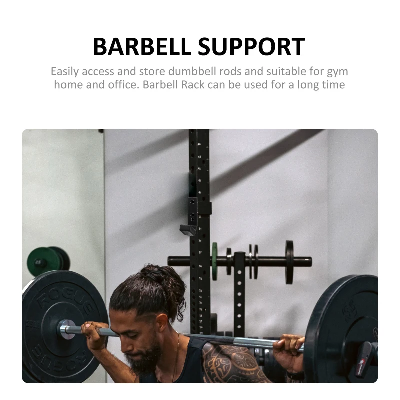 Description Picture 2 of item2 Pcs Barbell Stand Hangers Storage Household Rack Dumbbell Holder Hook Guitar Wall Mounted Support Fitness Equipment Rack