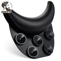 Bol de shampoing en Silicone, repose-cou, bol de shampoing antidérapant, oreiller de cou, évier de Salon, coussin de cou avec ventouses, outils de salon de coiffure 1