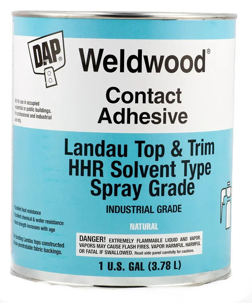 DAP Products Weldwood Landau Top & Trim HHR Solvent Type Spray Grade Contact Adhesive 1 Gal Natural