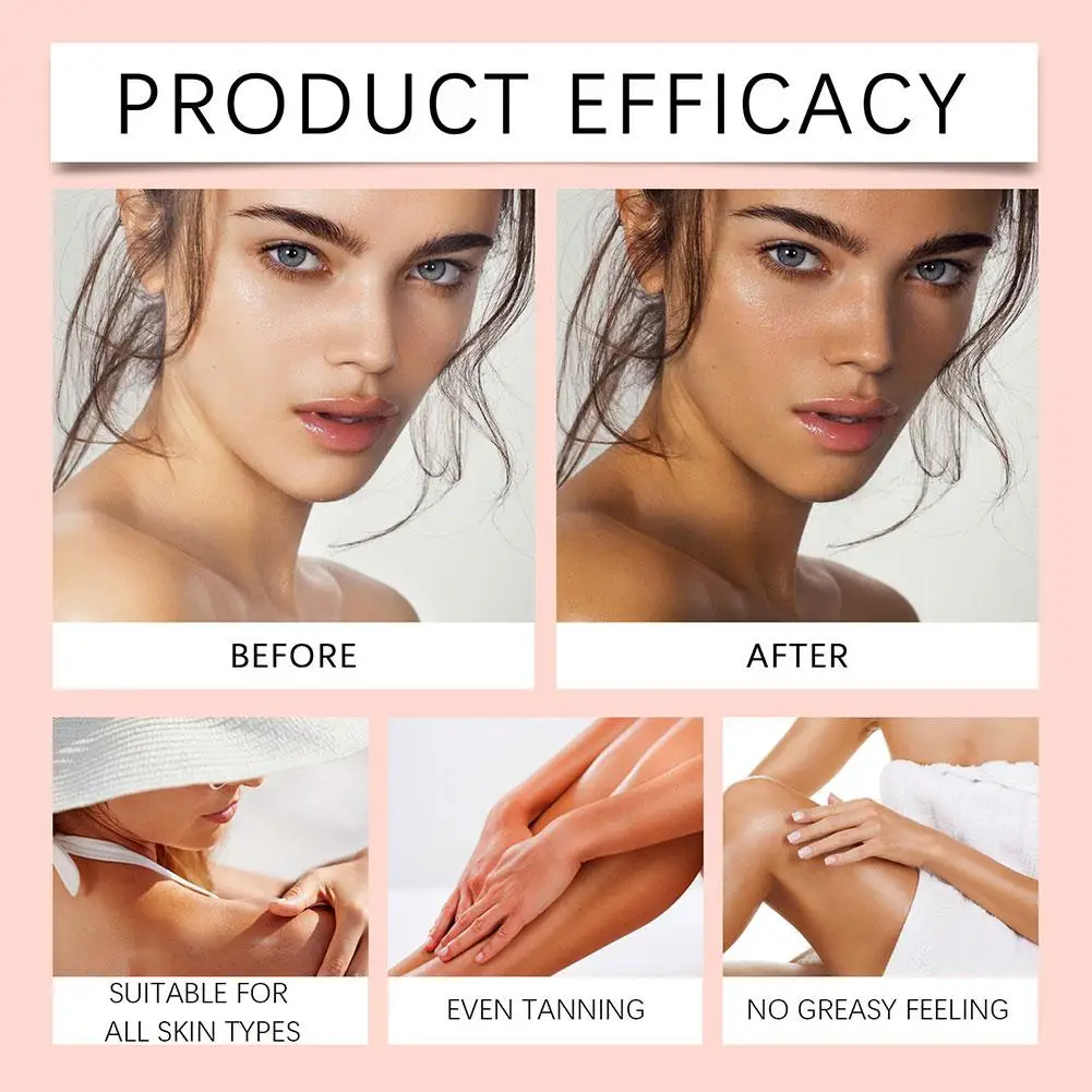 Body Tanning Stick Self Tanning Lotion Natural Lasting Anti-sunburn Moisturizing Smooth Delicate Body Beauty Care 40g