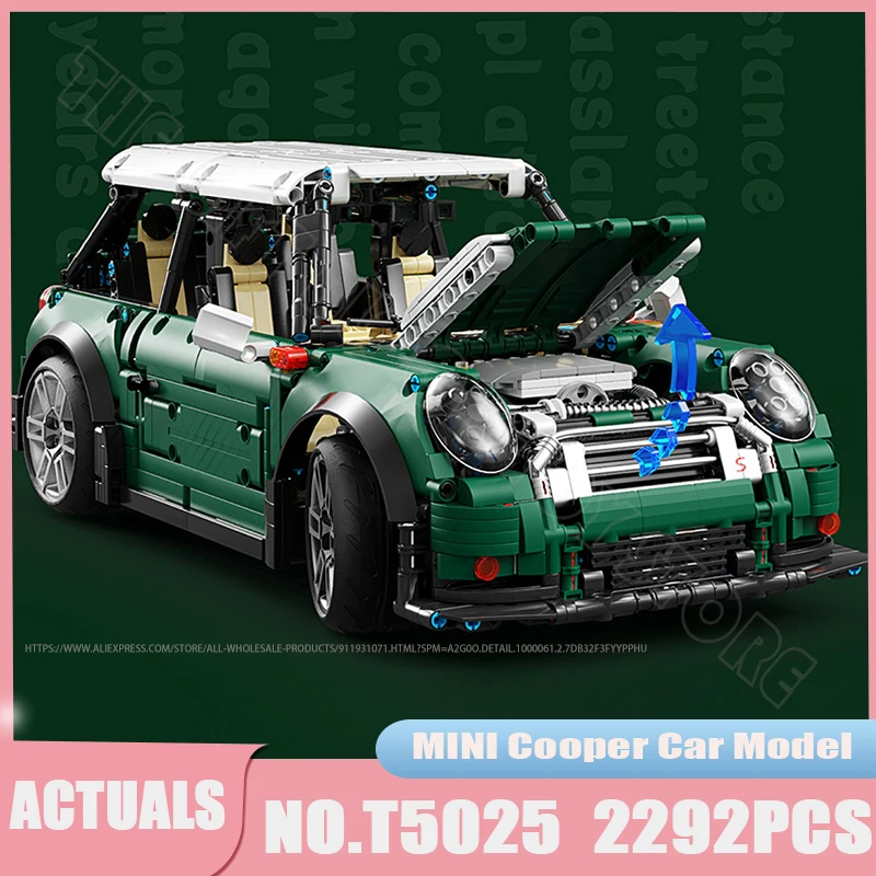 Technic Car Series 10242 Mini Cooper Model Building Blocks 1108 Pcs Spielzeug / 