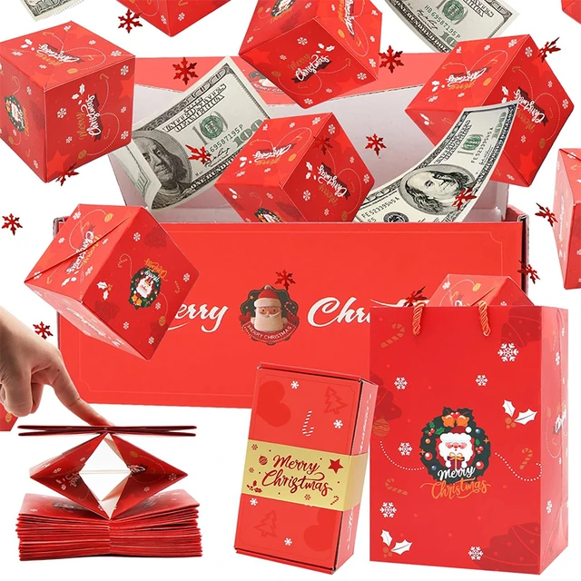 Surprise Gift Box Explosion Box Birthday Christmas for Card Money Exploding  Surprise Bounce Box Valentine Day Woman Friends Gift - AliExpress