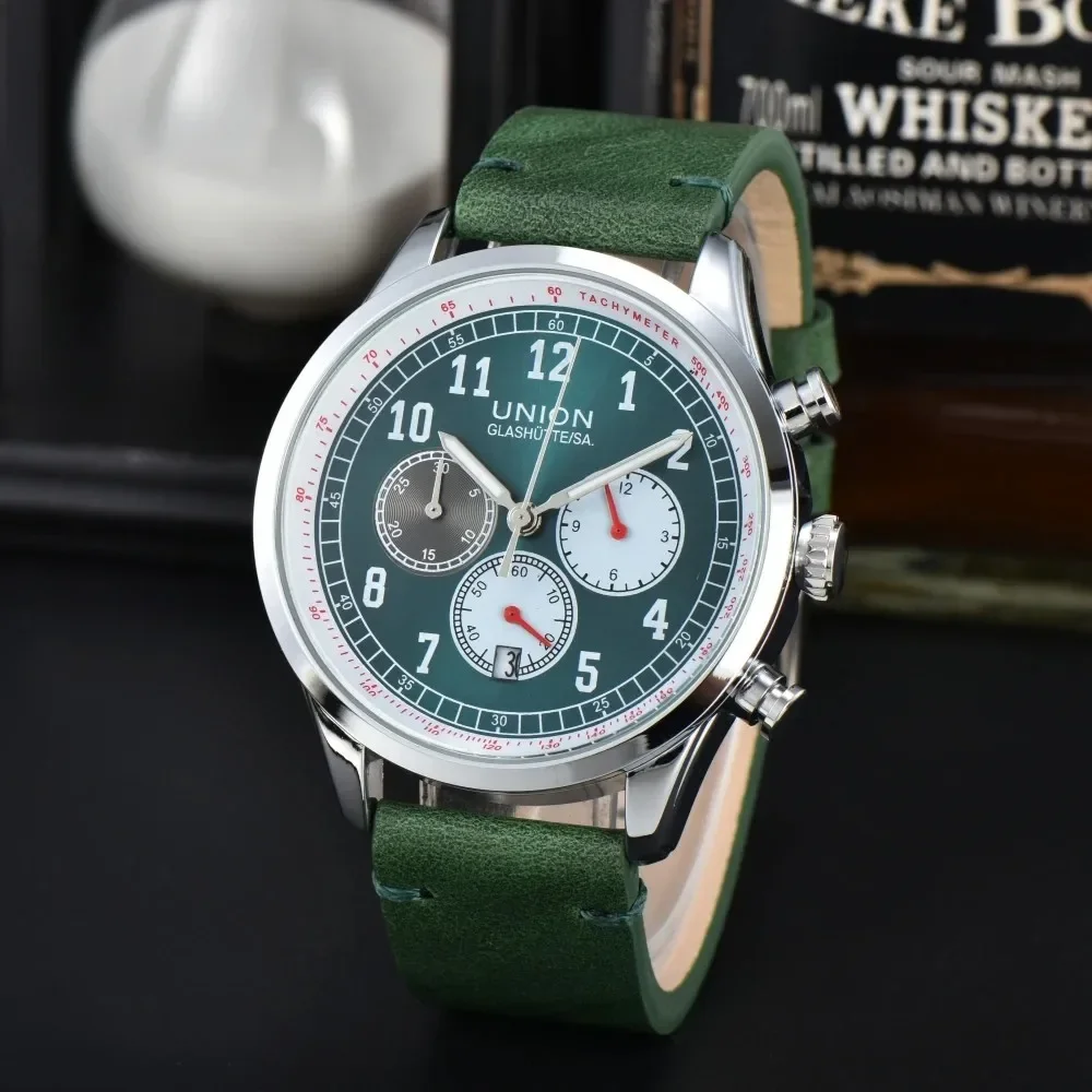 

UNION Original Watch Men's Six-Hand Sports Luxury Best-Selling Waterproof Quartz Watch Relogio Masculino