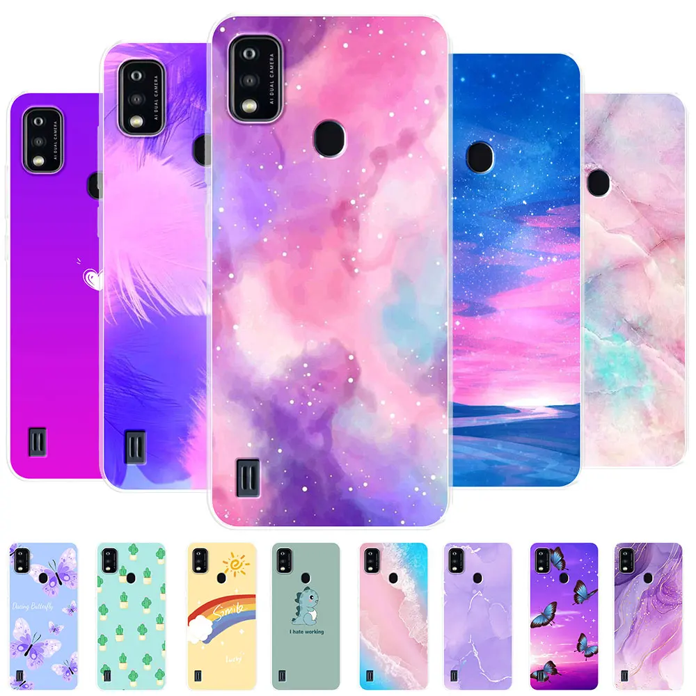 Per Zte Blade A51 Custodia Protettiva In Silicone Morbido Trasparente Per Zte Blade A52 Lite Custodia Coque Per Zte Blade A51 A51 Funda