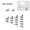 1 2 3 4 5 Way Aquarium Air Splitter Valve Fish Tank Air Pump Flow Splitter Distributor Pump Valve Tap Lever Control Switch Valve 1