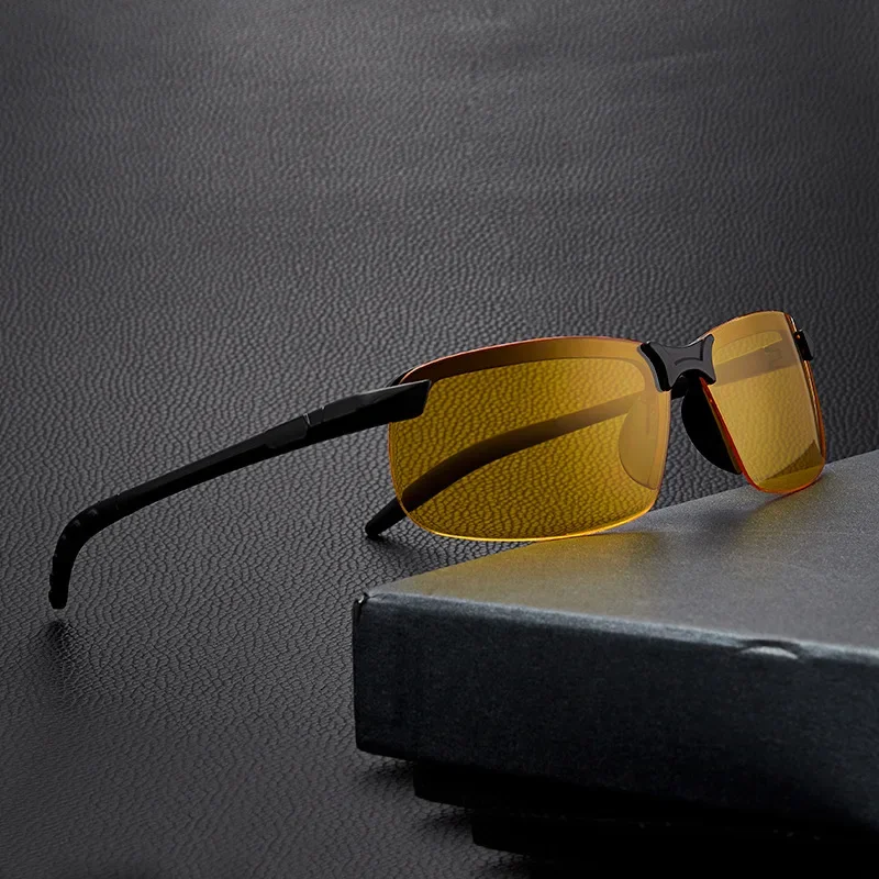 Night Vision Sunglasses Yellow UV400 New Fashion Anti-glare