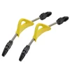 2PCS Spring Fin Straps XS-L Stainless Steel Spring Fin Straps Non-Slip Fin Straps Scuba Diving 1