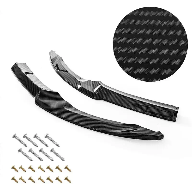 Alerón Delantero Divisor De Parachoques Para BMW M3 M4 F80 F81 F82 F83 2014-2020 - ABS, Protector De Borde, Mejora Aerodinámica Y Estilo Racing