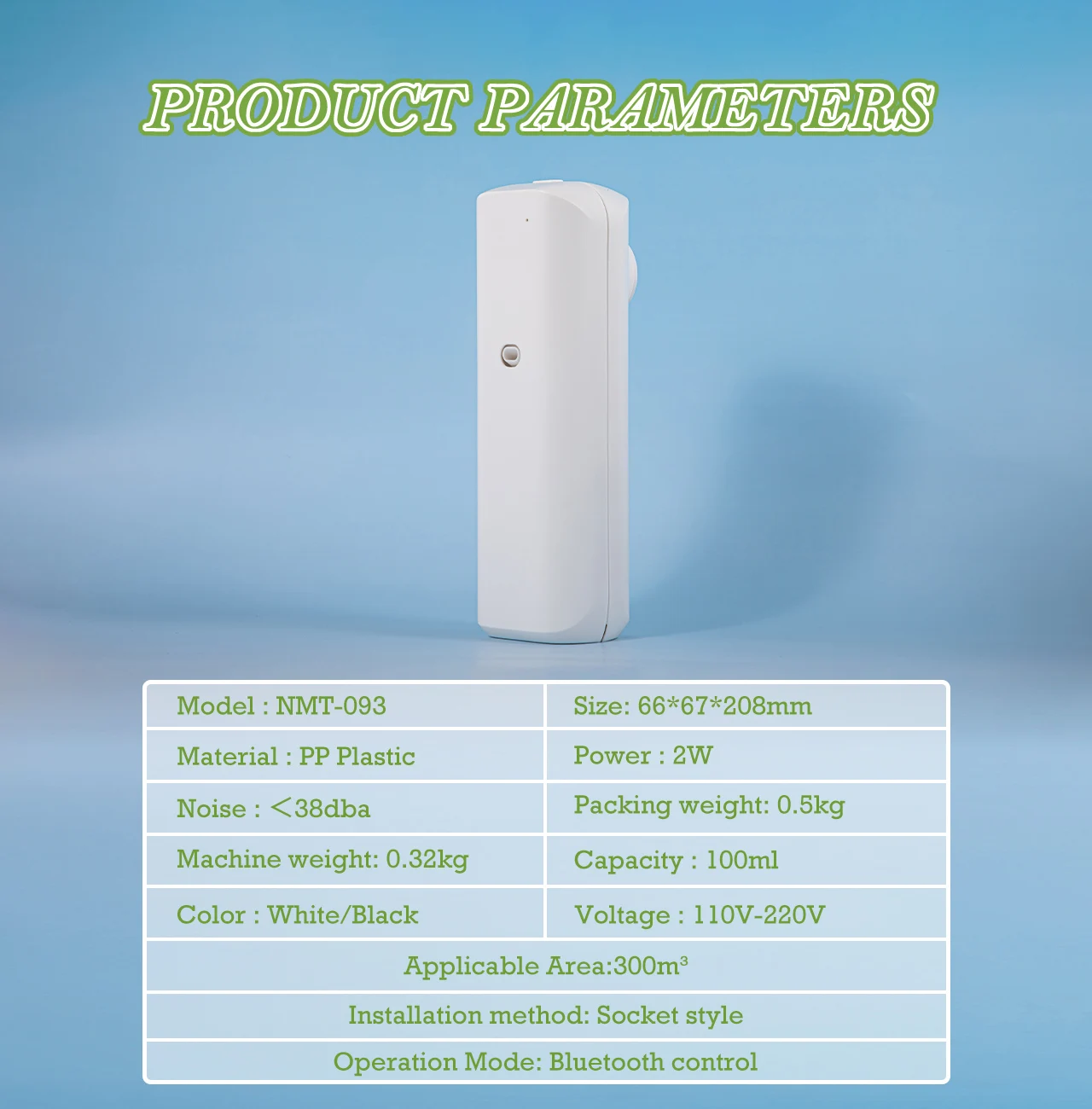 automático, controle bluetooth, difusor estilo soquete, Ritz Carlow, 1 conjunto, 100ml