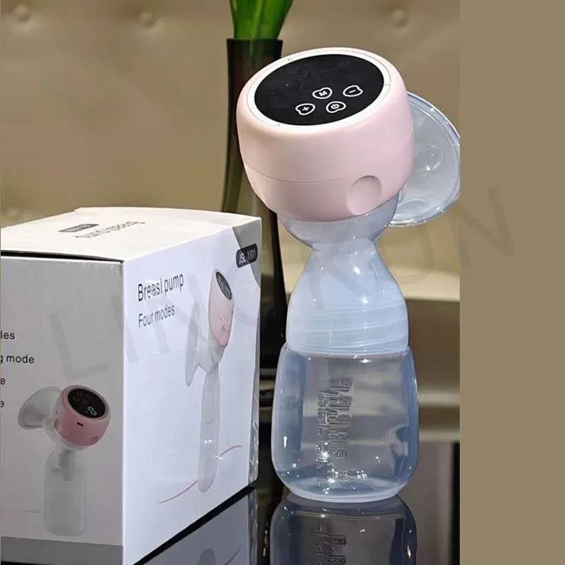 Automatic Electric Breast Pump Rechargable Portable Breast Pump Silent Powerful Suction Fortable Painless and Silent