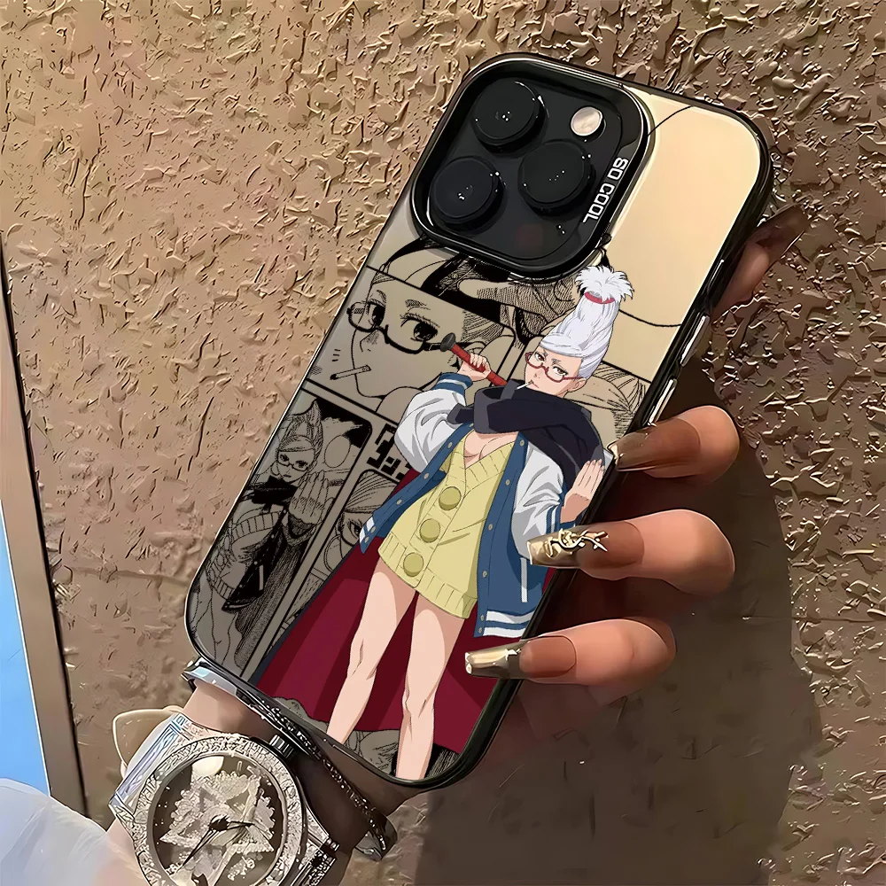 Anime Hot Dandadan Anti-Fall Matte Phone Case