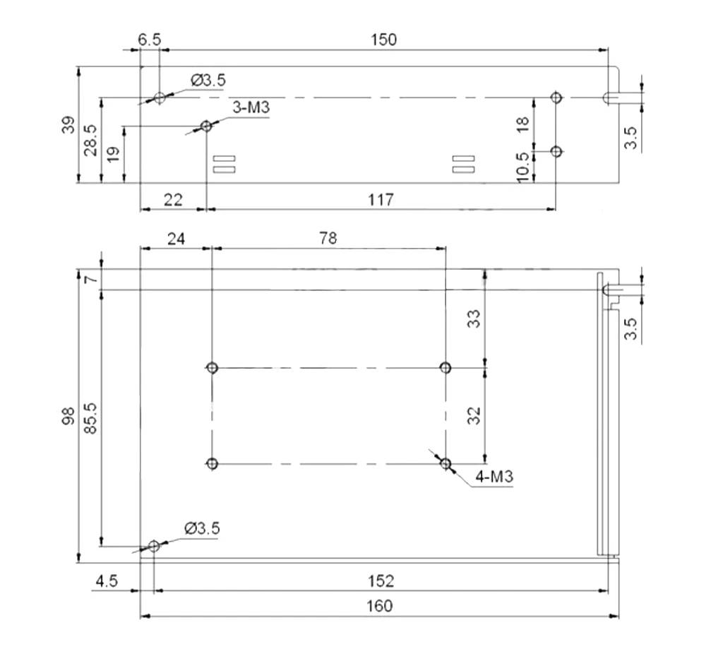 Fireray HF55W-D-L switch fonte de alimentação 15