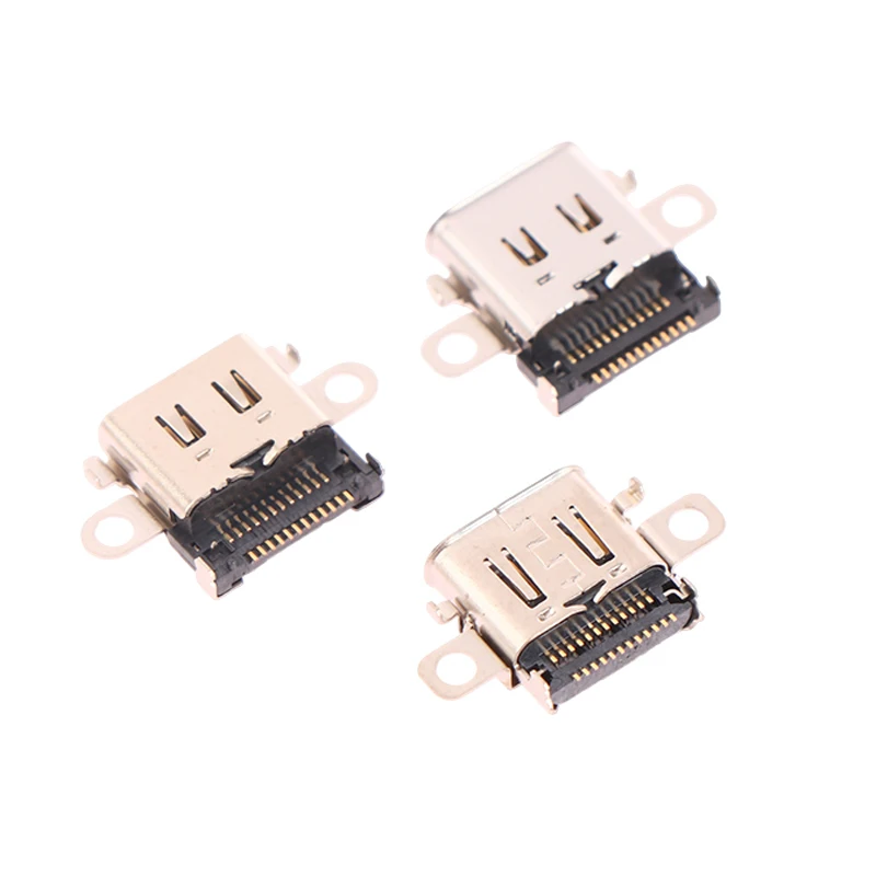 1PCS For NS Switch OLED Usb Charging Port Socket Lot For Switch Lite Console Power Connector Type-C Socket Port