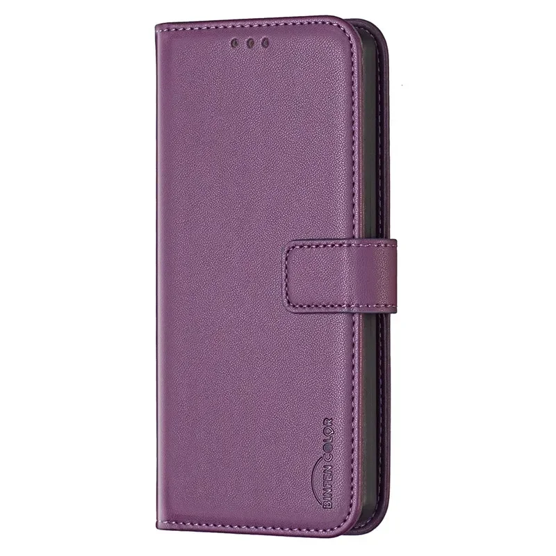 Leather Wallet Flip Phone Case - Stylish Protective Cover