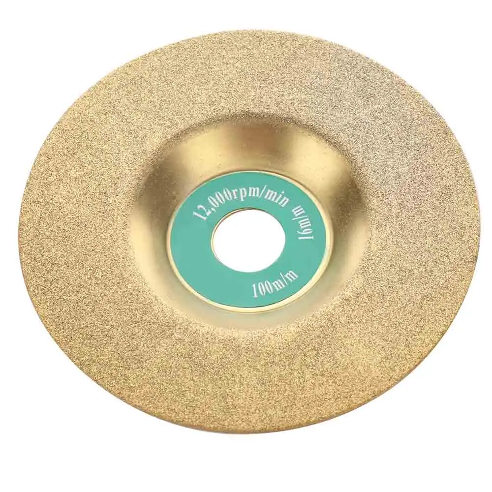 

16mm Diamond Grinding Wheel Cup Glass Emery Milling Cutter Circle Grinder Stone Sharpener Angle Cutting Wheel Rotary Tool