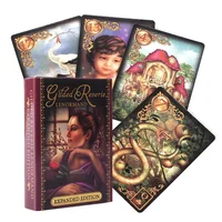 44pcs/set Reverie Lenormand Tarot Deck Cards Fate Divination Tarot Card Board Game With Online Guidebook For Adult Children Game 1