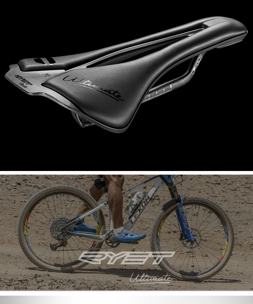 Ryet MTB Fahrrads attel ultraleicht voll Carbon Renn sitzsättel 115g 7x9mm mtb Rennrad Sitzkissen Fahrrad zubehör – Detail 15