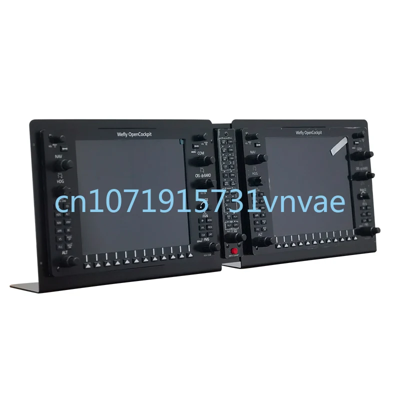 P3D Microsoft Simulated Flight G1000 Integrated Aerophone PFD/MFD Display Panel 10.4-Inch LCD Meters Display xplan/FSX/MSFS