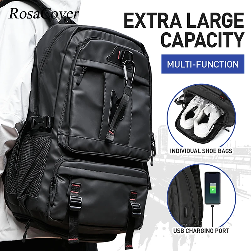 

Multi-Compartment Backpack Large Capacity Bag Expandable Travel Anti Theft Waterproof College Laptops Backpack for Men Mochilas