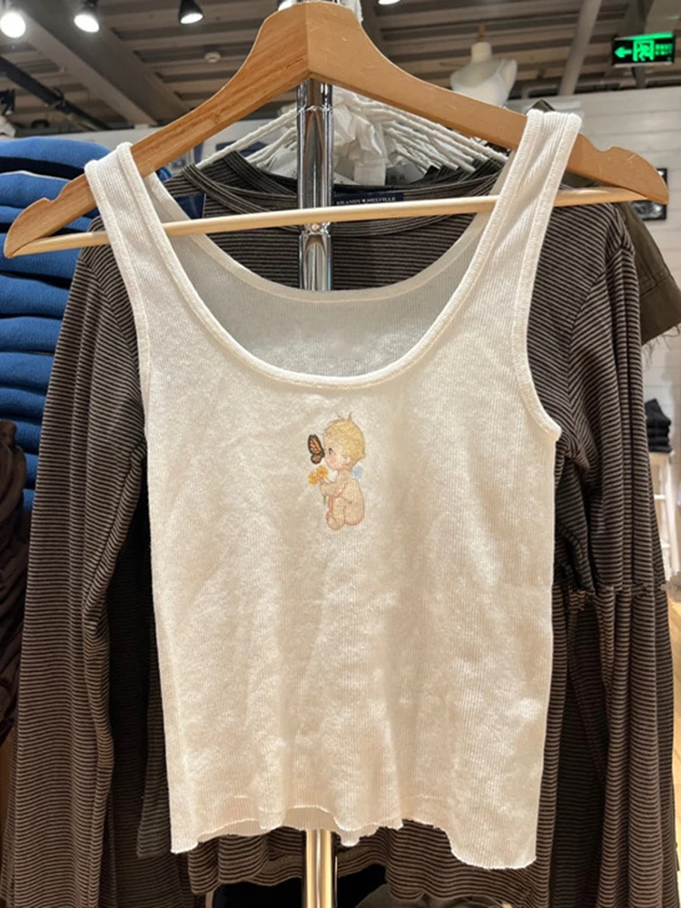 Women-Angel-Print-Ribbed-Tank-Tops-Summer-Vintage-Chic-Sexy-Sleeveless ...