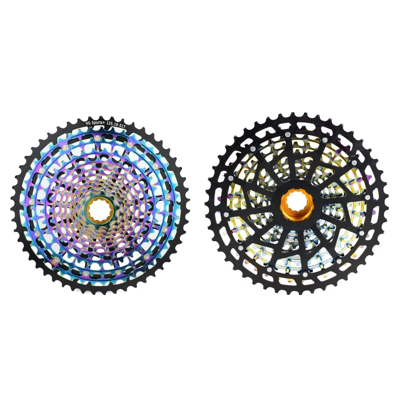 Ultimate Rainbow Mtb 11 12 Speed Xd Cassette 10-46T Eagle Freewheel 10-51T Ult K7 Ultralight Ult Pignone Per Gx Sx Nx M9100 Xx1