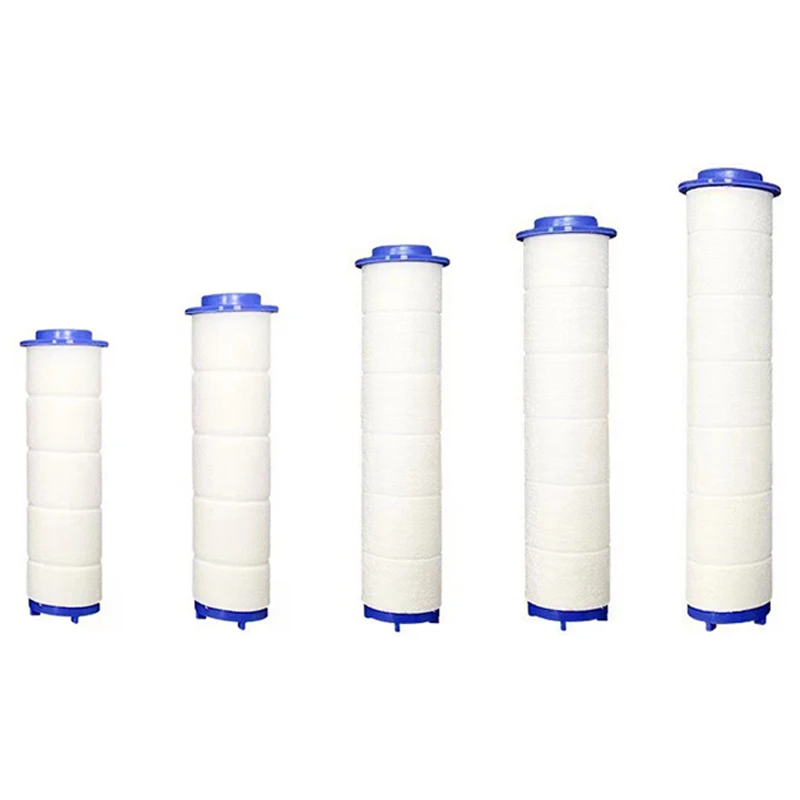 5Pcs Shower Head PP Cotton Filter Cartridge is suitable for most handheld rain shower bathtub bathroom accessories