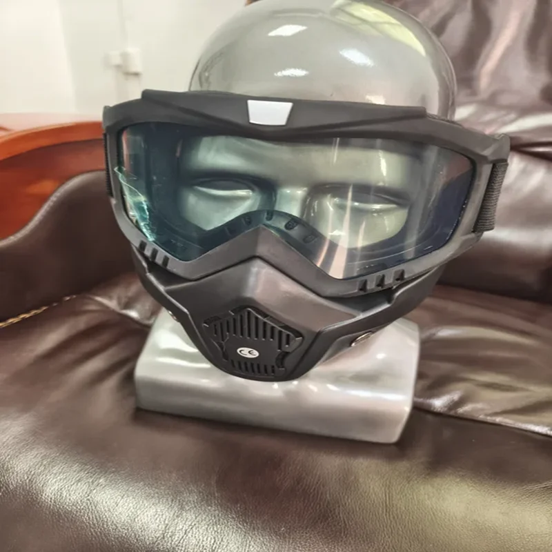 Full Face HD Transparent Protective Goggles - Fog-proof, Sand-proof, Versatile Breath & Wind Protection