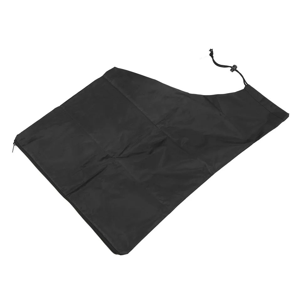 Leaf Blower Bag Drawstring Design 420D Oxford Cloth Leaf Blower Collection Bag Large Capacity Zippered for Ultra Blower Rake